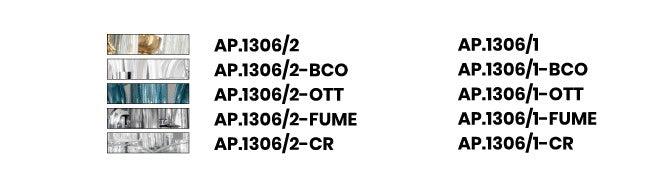 APPLIQUE 1306 1 LUCE OTTANIO E CROMO ATTACCO E14 H.20CM