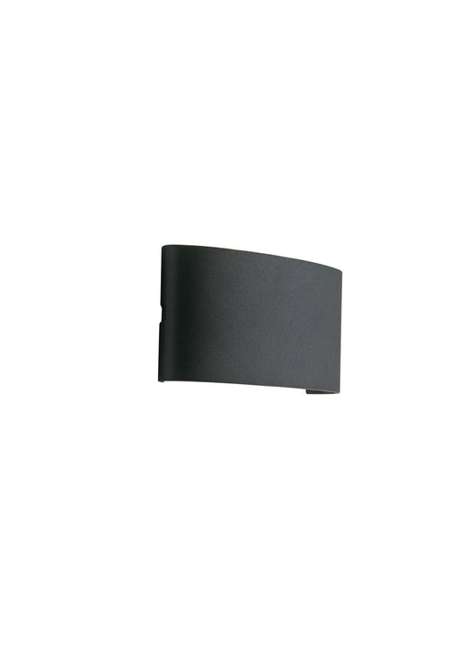 APPLIQUE BIEMISSIONE LED BEETLE ANTRACITE 6W 600LM CCT 3000K / 4000K IP54 17X8X4CM