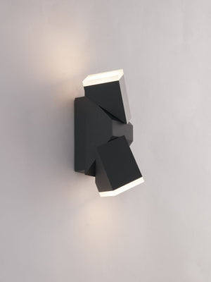 APPLIQUE LED COMPASS ORIENTABILE ANTRACITE 10W 470LM CCT IP54 WIFI 22X9,1X6,5CM