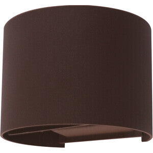 APPLIQUE LED GANDALF 2X5W 4000K IP54 Marrone