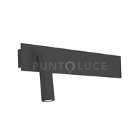 APPLIQUE LED NERO DA LETTURA ANTIRIFLESSO