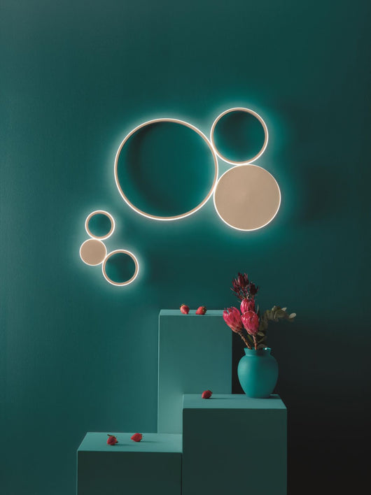 APPLIQUE POIS ORO 4000K 1730LM 20W L.25CM H.36CM