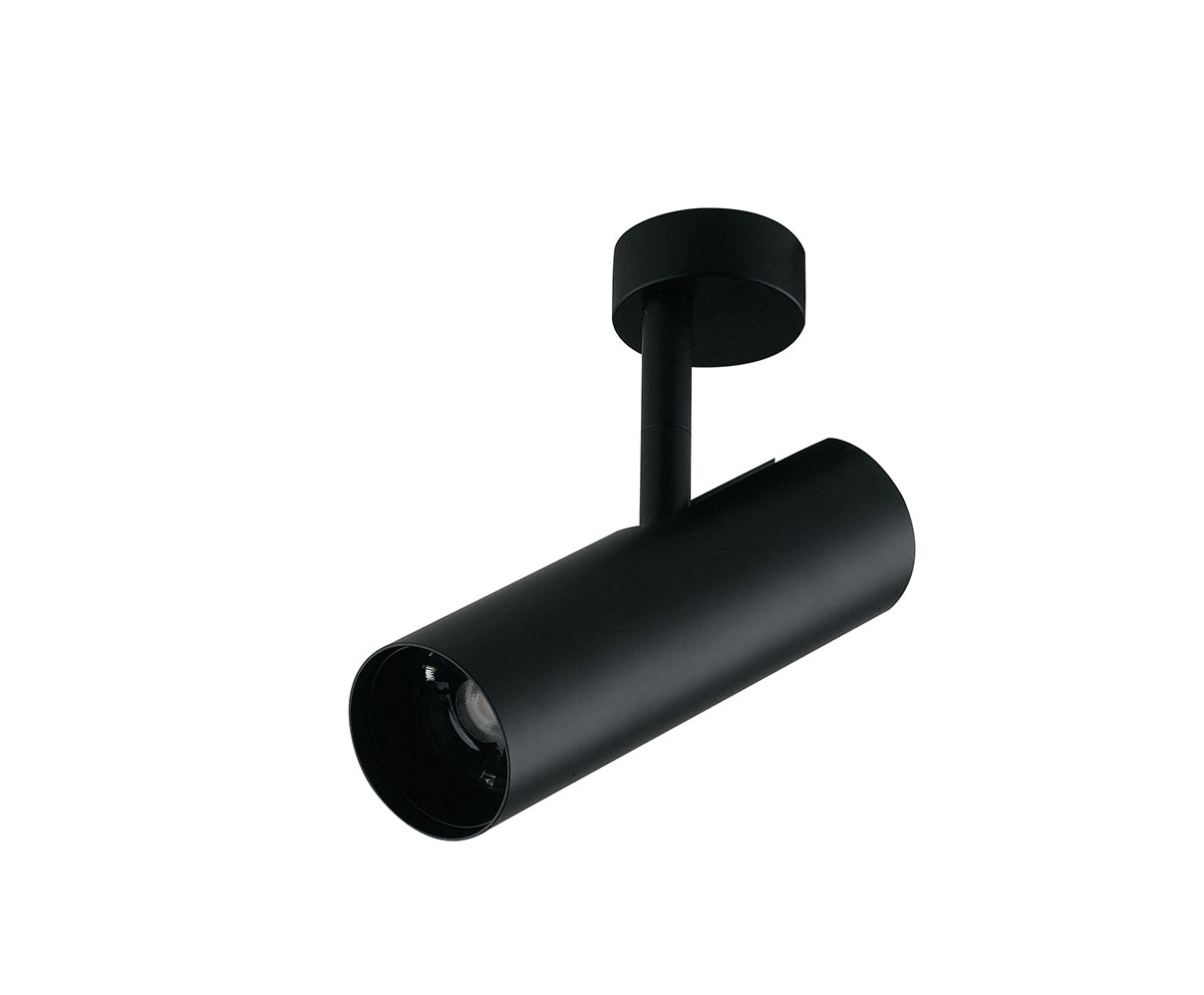 APPLIQUE LED ROCKET NERO 7W 700LM 3000K 16X16X5CM