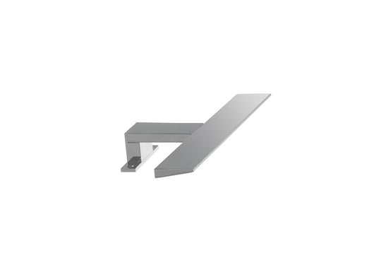 APPLIQUE LED WALLY CROMO FISSAGGIO PARETE E SPECCHIO 8W 880LM 4000K IP44 30X11,5X4,2CM