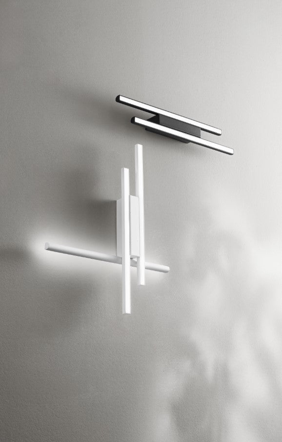 APPLIQUE MOVIDA/3 BIANCO A LED 3000K 1200LM 20W DIMMERABILE 50X8CM