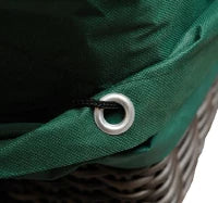 Telo di Copertura, Telo di Protezione per Mobili da Giardino, Impermeabile, Rettangolare, 210x140x80 cm, Verde