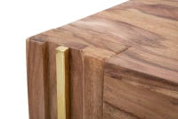 Tavolo Da Caffe' Quadrato Elegant Sheesham Cm 58X58X45