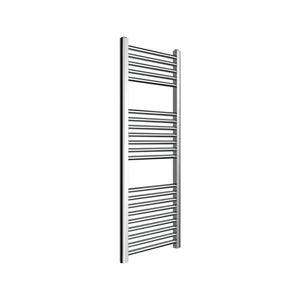 Termoarredo cromato bagno in acciaio calorifero termosifone scaldasalviette *** misure h1120xl450xi400 21 tubi, pezzi 1