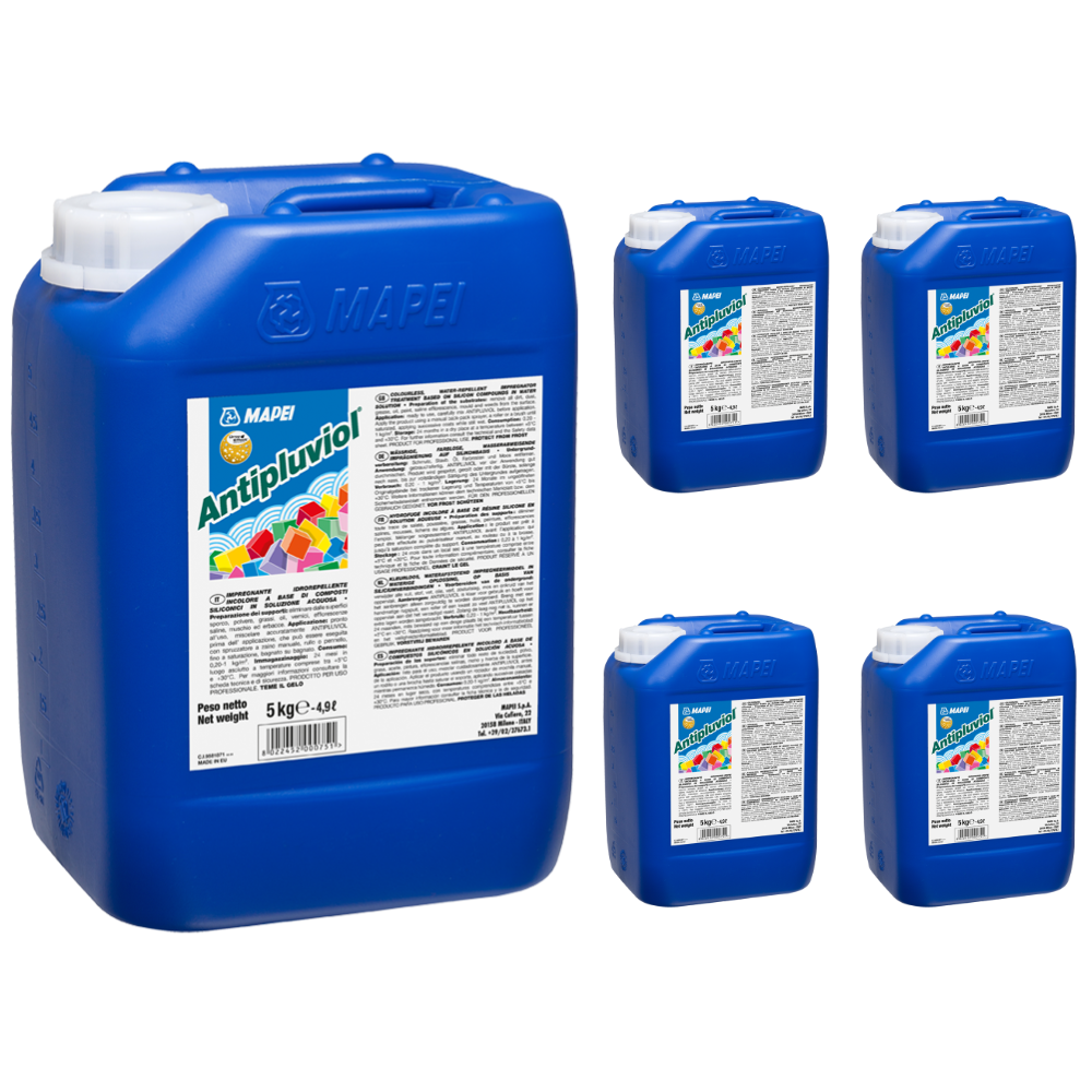 Impregnante idrorepellente antipluviol mapei per edifici storici *** pezzi 5 pz, confezione 1
