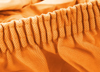 Copritavolo Antimacchia Elasticizzato  In Tinta Unita Copri Tavola Genius - 12 Posti - Arancione 1009