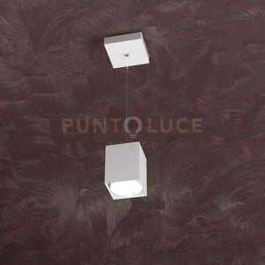 AREA SOSPENSIONE TUBO H.10 1 LUCE BIANCO 1127-S10-BI