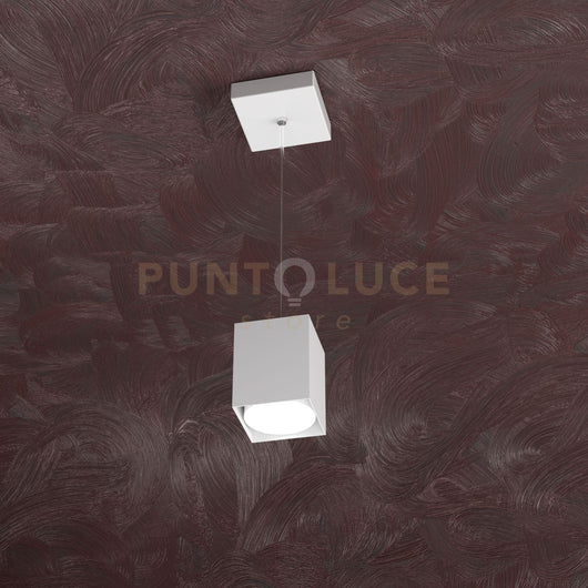 AREA SOSPENSIONE TUBO H.10 1 LUCE BIANCO 1127-S10-BI