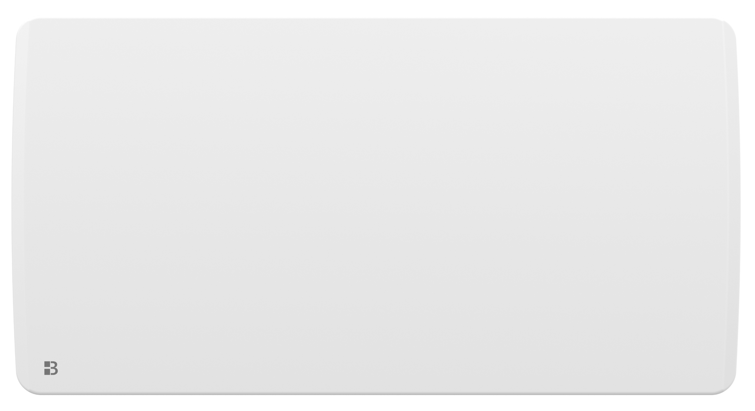 Radiatore elettrico fisso ad inerzia ceramica a secco 2000W ARIA orizzontale bianco