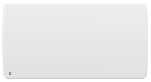 Radiatore elettrico fisso ad inerzia ceramica a secco 2000W ARIA orizzontale bianco