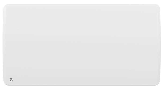 Radiatore elettrico fisso ad inerzia ceramica a secco 2000W ARIA orizzontale bianco