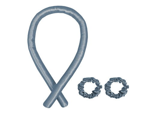 Tubo Arricciacapelli Senza Calore Capelli Ricci Boccoli In Seta In Tinta Unita - Arricciacapelli - Azzurro