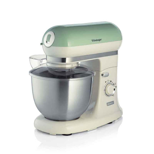 ARIETE IMPASTATRICE VINTAGE VERDE (1588/04) - TAZZA ACCIAIO INOX 5,5 L - 7 VELOCITA'' + PULSE - 2400W