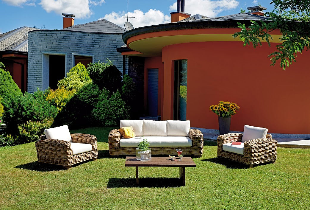 SET TARANTO RATTAN GIGANTE NAT/CUSC ECRU