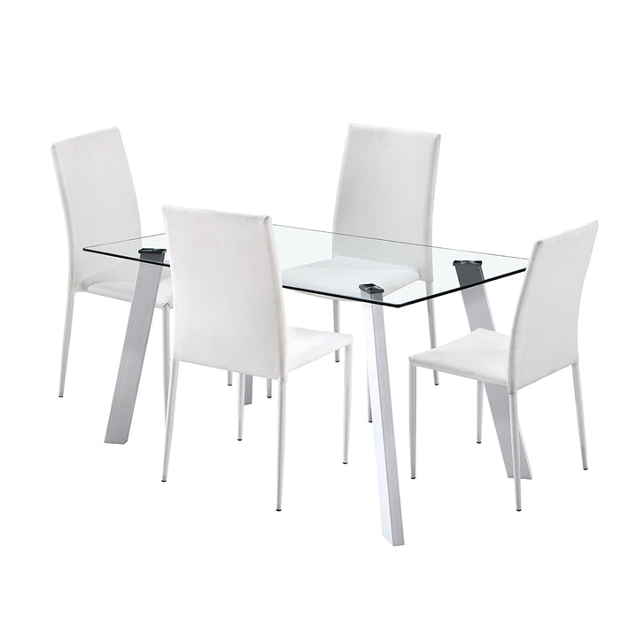 Tavolo Just Gambe Bianche