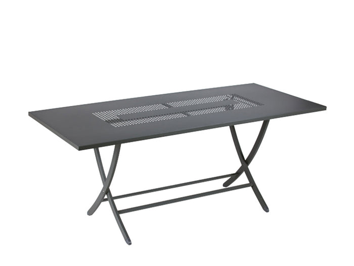 Tavolo Vegas 185X85 Bronzo Con Decoro