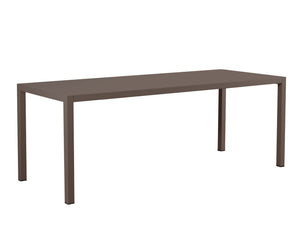 Tavolo Tetris Bronzo 200X80 per soggriono, arredo bar ed esterni