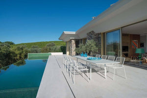 Tavolo Imperial All. Bianco Raggr. 220+110X110X76