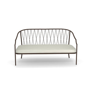 Set Como Divano+2 Poltrone Nero C/Cuscini Grigi