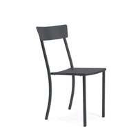 Set Da 4, Sedia Canada Nera Impilabile