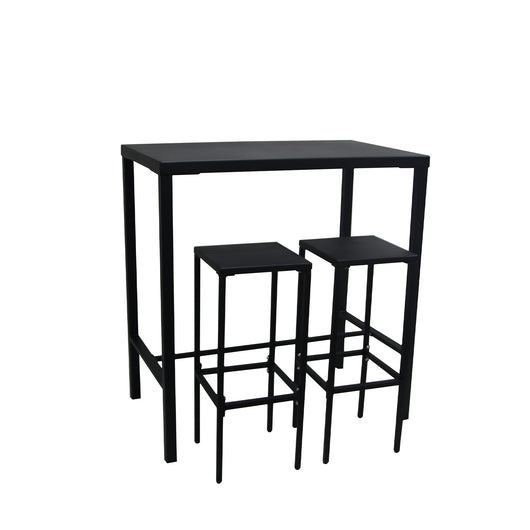 Tavolo Cayes Alto Nero H110