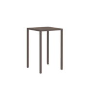 Tavolo Tetris New 70X70 H110 Marrone Cuoio