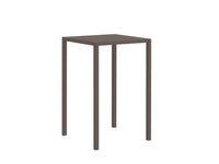 Tavolo Tetris New 80X80 H110 Marrone Cuoio