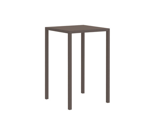 Tavolo Tetris New 80X80 H110 Marrone Cuoio