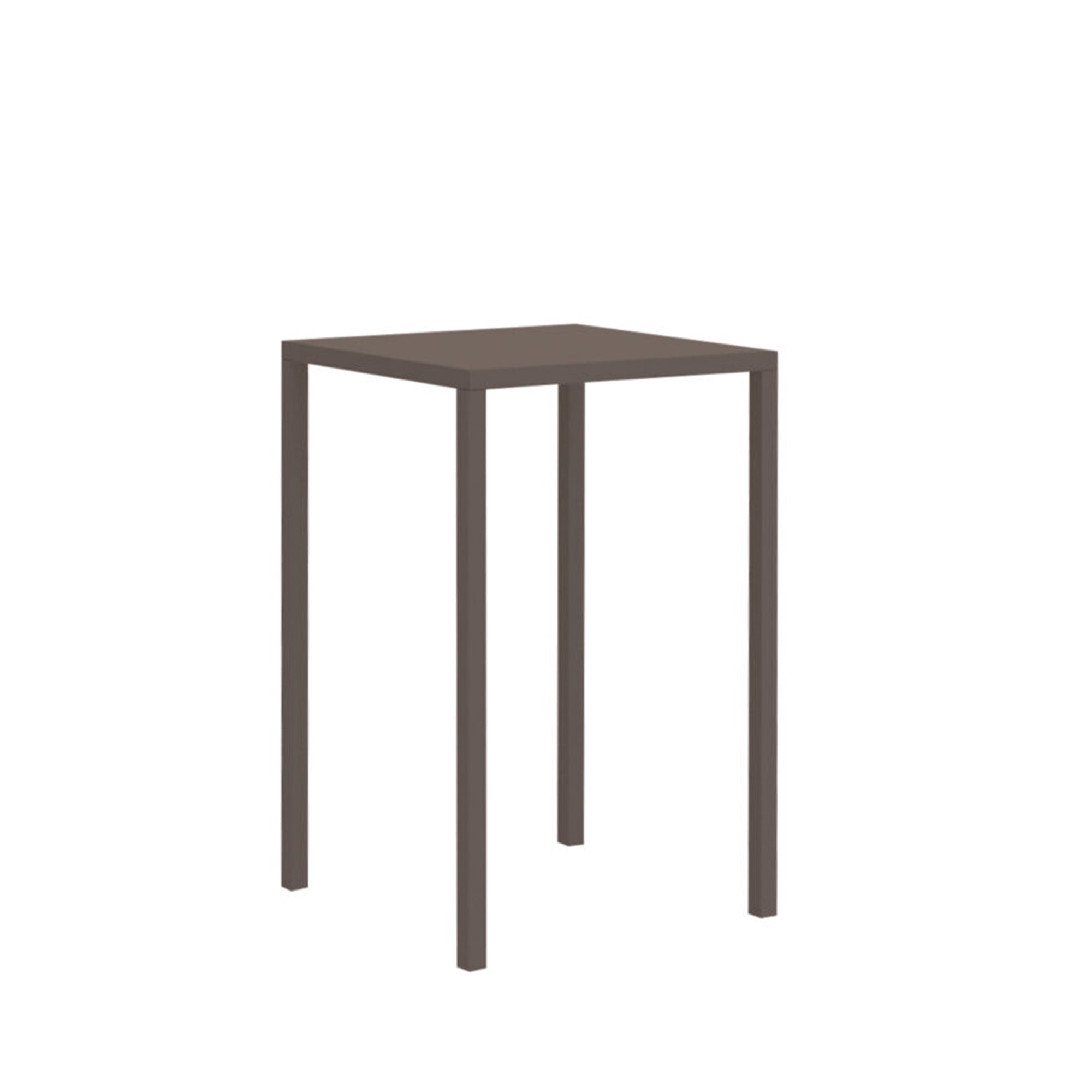 Tavolo Tetris New 70X70 Marrone Cuoio