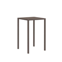 Tavolo Tetris New 80X80 Marrone Cuoio