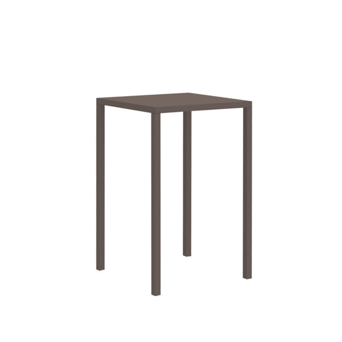 Tavolo Tetris New 80X80 Marrone Cuoio