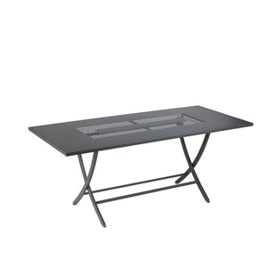 Tavolo Vegas 185X85 Nero Con Decoro