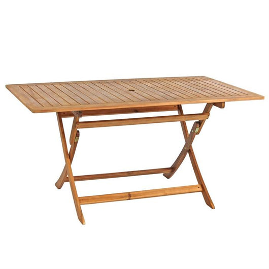 Tavolo Rett. 150*90 Acacia per soggriono, arredo bar ed esterni