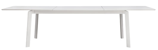 Tavolo Porto Empedocle Allu 200/300X102 Bianco per soggriono, arredo bar ed esterni