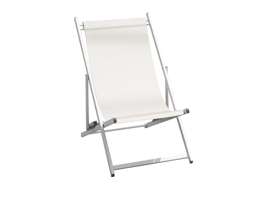 Sdraio Mare Alu Bianco/Text Ecru'