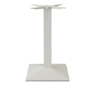 Base Piramide Ghisa Bianca per soggriono, arredo bar ed esterni