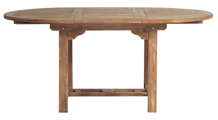 Tavolo Lipsia 120/170*120 In Teak per soggriono, arredo bar ed esterni