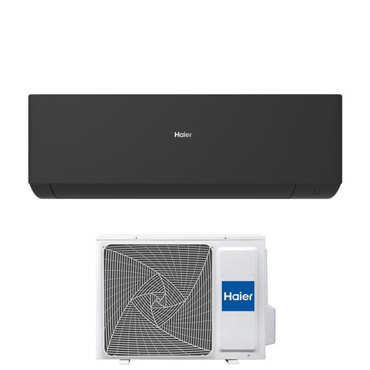 Climatizzatore Condizionatore Haier Inverter serie EXPERT 9000 Btu AS25XCAHRA-MB R-32 Wi-Fi Integrato Nero Classe A+++/A++