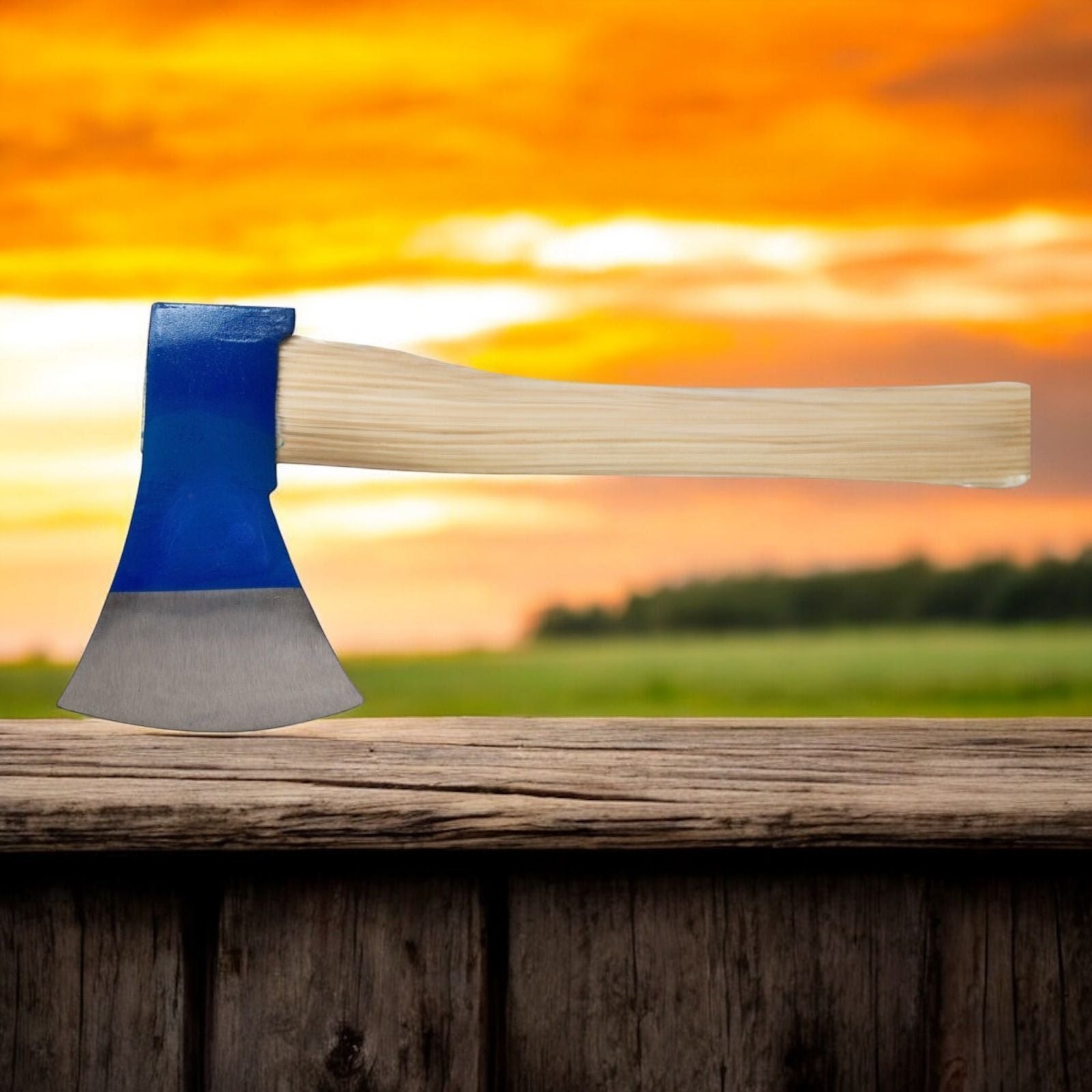 ASCIA SPACCA LEGNA PICOZZINO 600 GR ACCETTA LEGNO MANICO ERGONOMICO02151