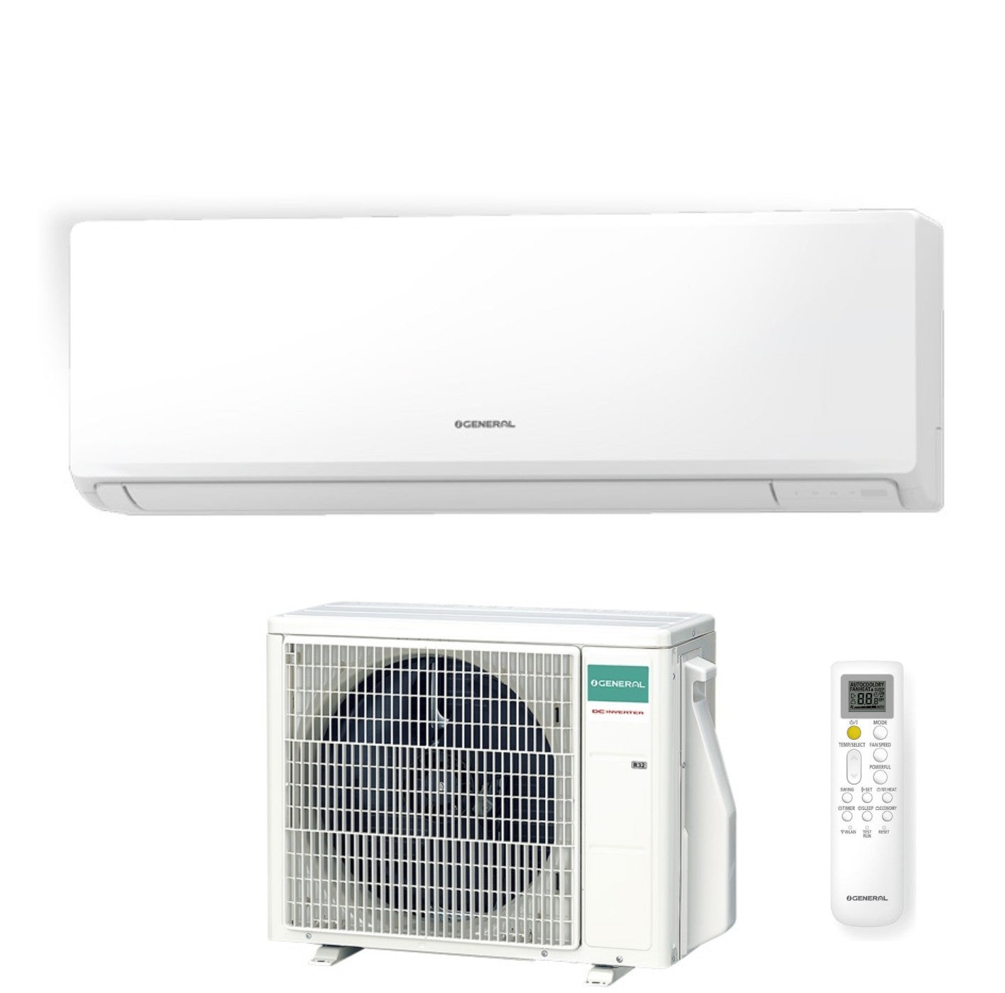 Condizionatore General Fujitsu KN 12000 Btu ASHH12KNCA R-32 Wi-Fi Integrato