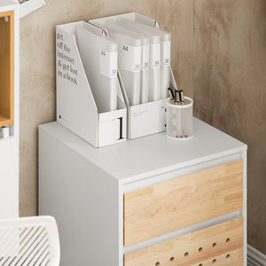 Carrello da ufficio Armadi archivio traslabili Tavolino 45x45x59cm ASK06-WN