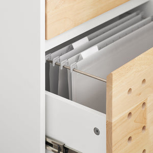 Carrello da ufficio Armadi archivio traslabili Tavolino 45x45x59cm ASK06-WN