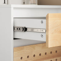 Carrello da ufficio Armadi archivio traslabili Tavolino 45x45x59cm ASK06-WN