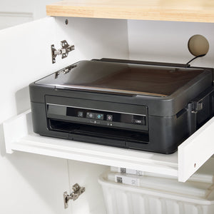 Tavolo da ufficio Armadi archivio Supporto stampante 90x45x75cm ASK07-WN