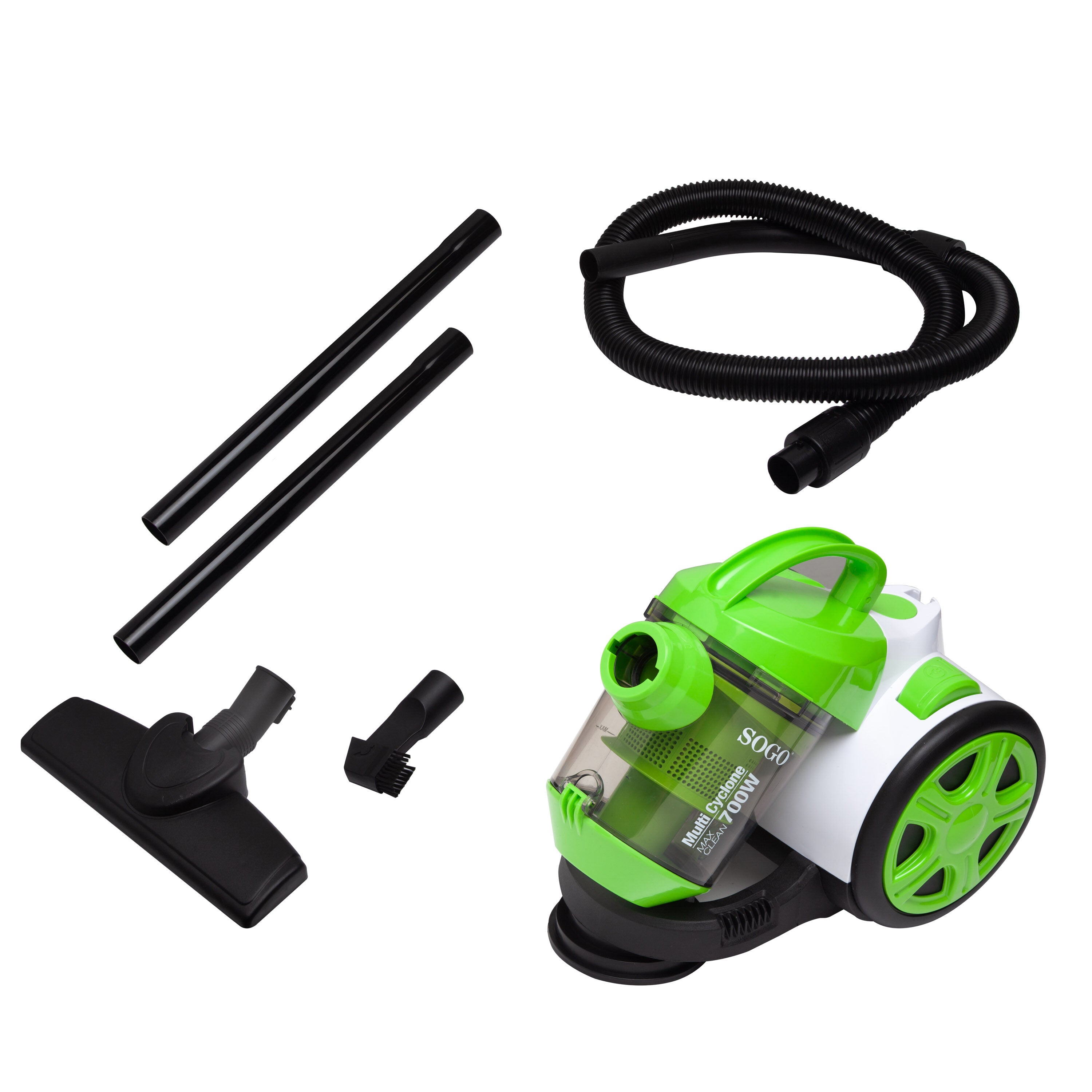 Aspiratore multiciclonico MAX CLEAN 2L / 700W / cavo 4 metri / 18 Kpa