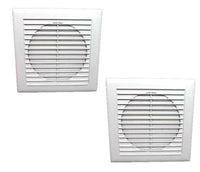 ASPIRATORE ARIA DA MURO 25W VENTOLA ESTRATTORE ELIMINA ODORI CASA UFFICCIO BAGNO